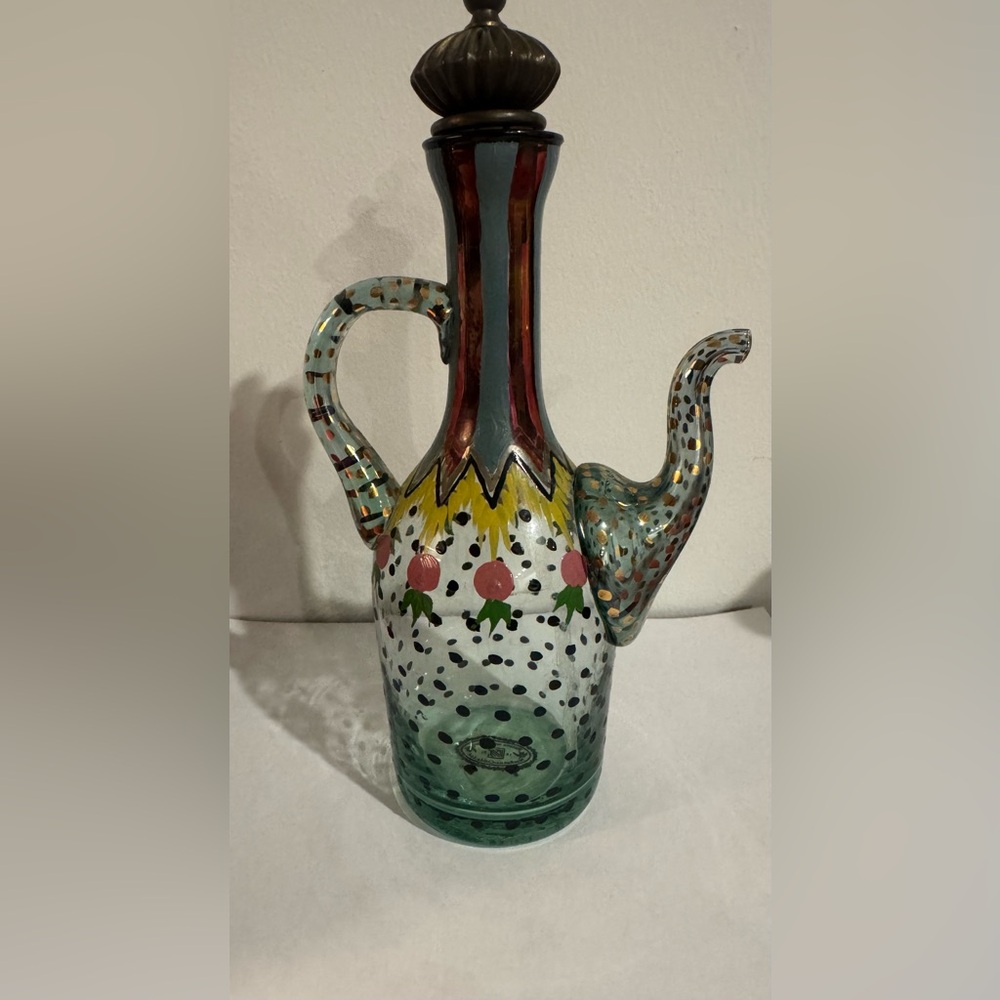 Mackenzie Childs Oil/Vinegar bottle